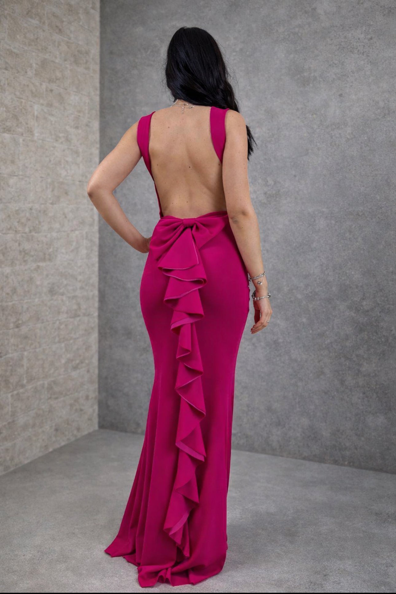 Abito Aida Ciclamino