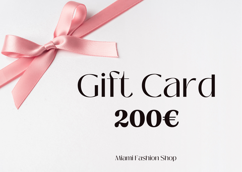 GIFT CARD 200€