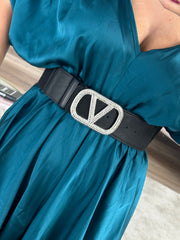 Cinturone Valentina Brillantina Argento