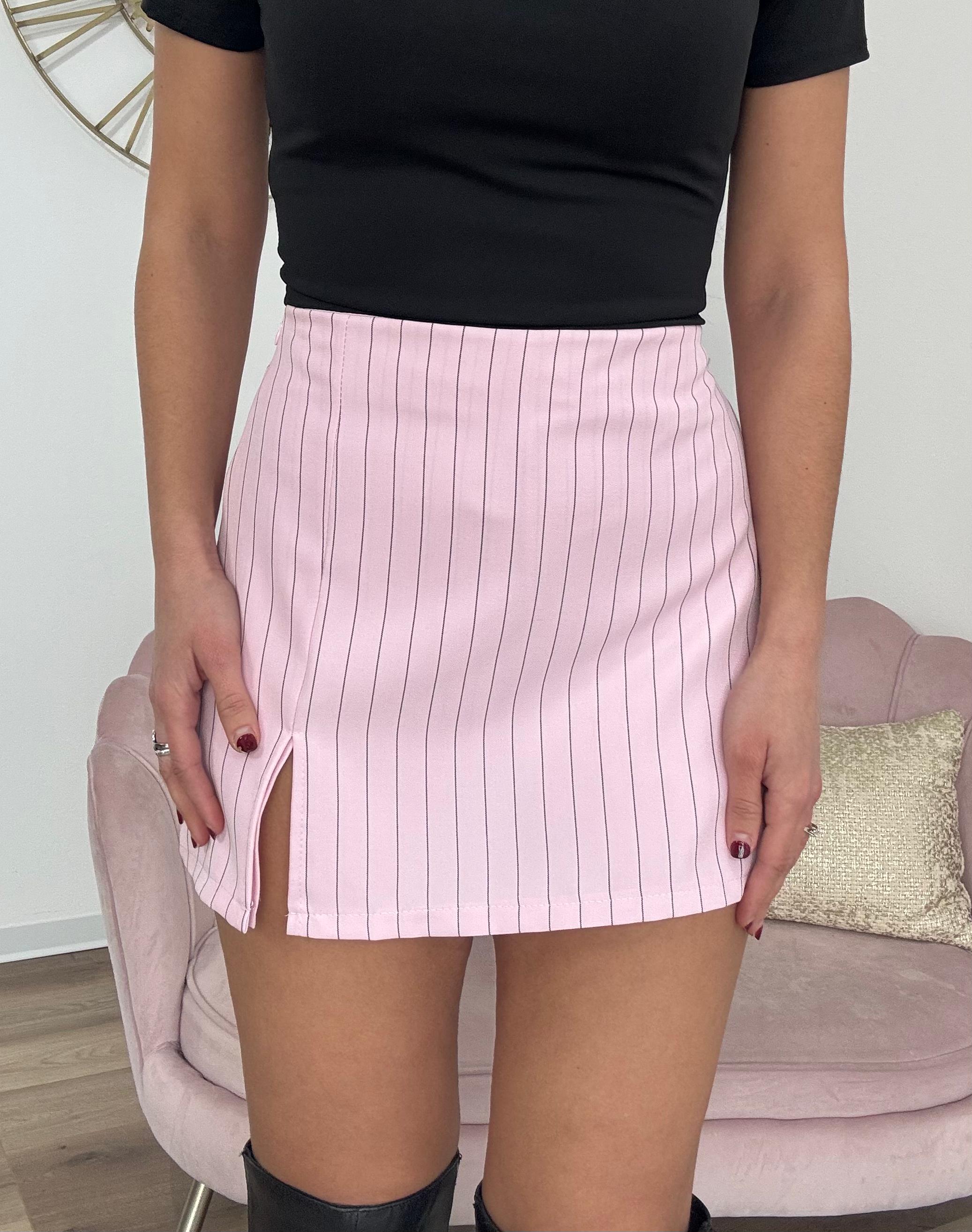 Pantagonna Gessato Rosa