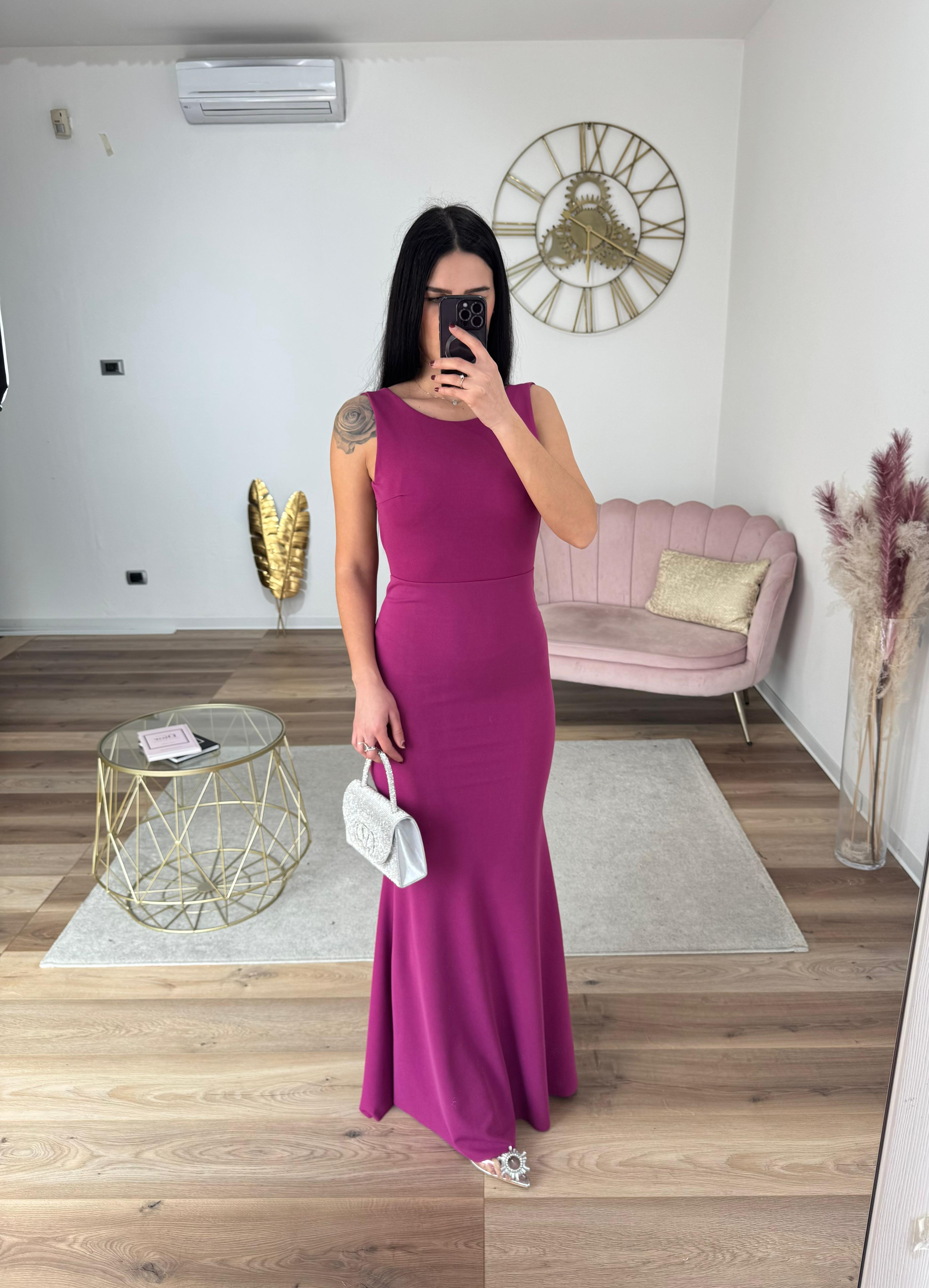 Abito Aida Ciclamino