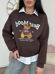 Felpa Teddy Choco